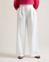 LUCIHH-Trousers-Linen Wide Leg Linen Trouser- Ted Baker Romania